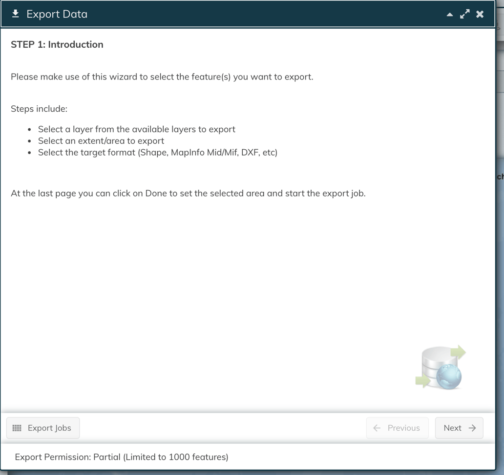How to export data