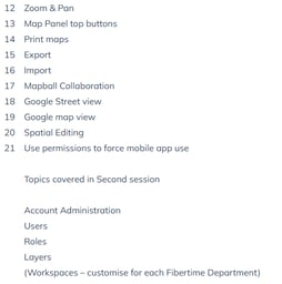 Fibertime Help Topics
